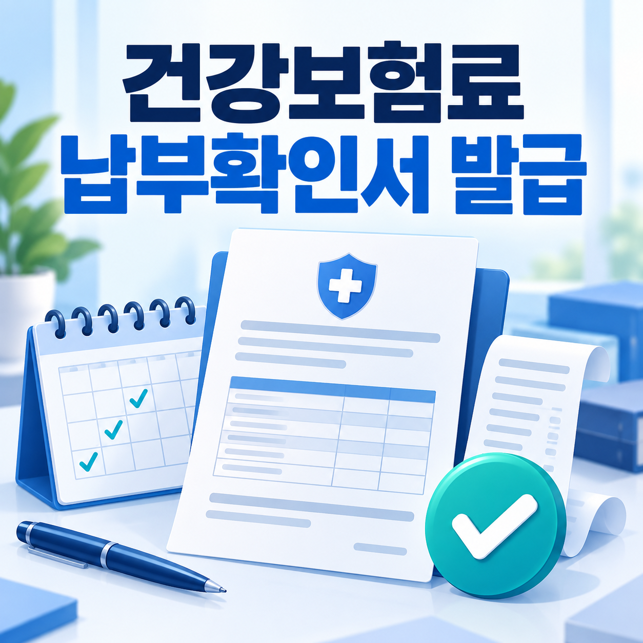 건강보험료 납부확인서 온라인 발급과 납부기간·보험료 구분 방법