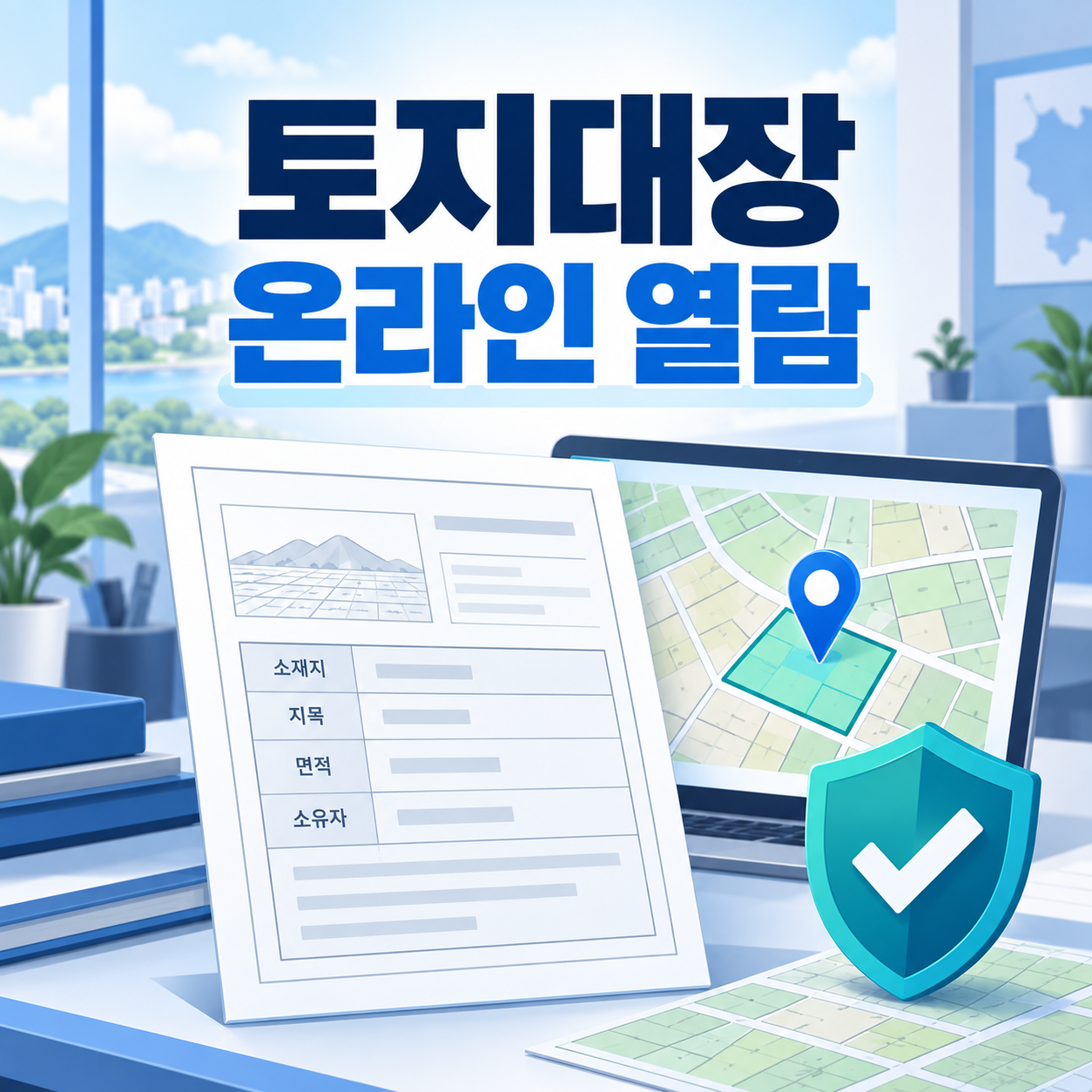 토지대장 온라인 열람과 지목·면적·소유자 표시 내용 확인 가이드